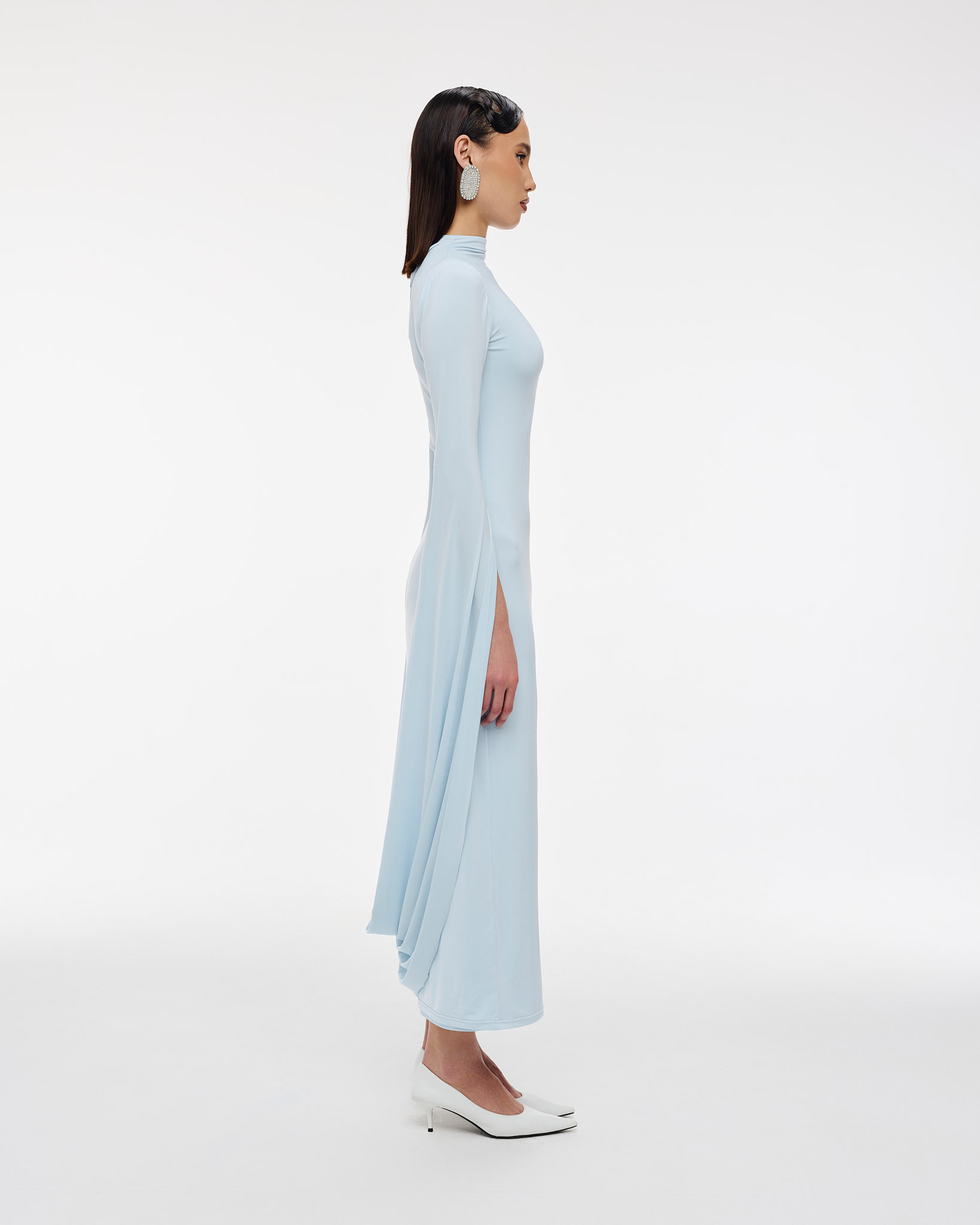 Платье Sauvage (Саваж) голубое