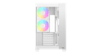 Корпус Ocypus Delta C74 WH ARGB ATX/MATX/ITX, USB3.0x2, Type C, Белый, Delta-C74-WHD200XX-GL