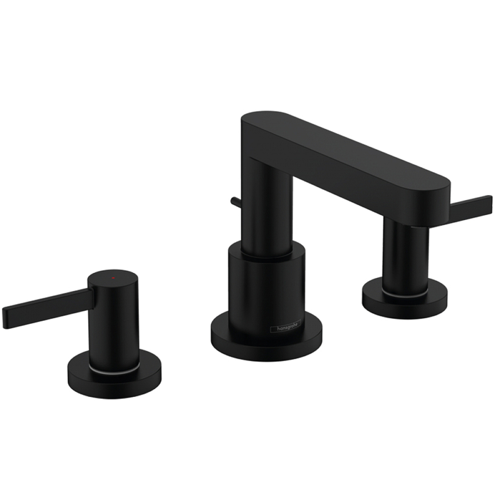 Смеситель на борт ванны Hansgrohe Finoris 76444670 черный матовый