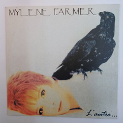 Винтажная виниловая пластинка Mylene Farmer Lautre (Russia 1991)