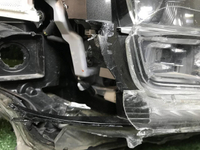 Битая Фара правая Land Cruiser 200 15-21 LED Black