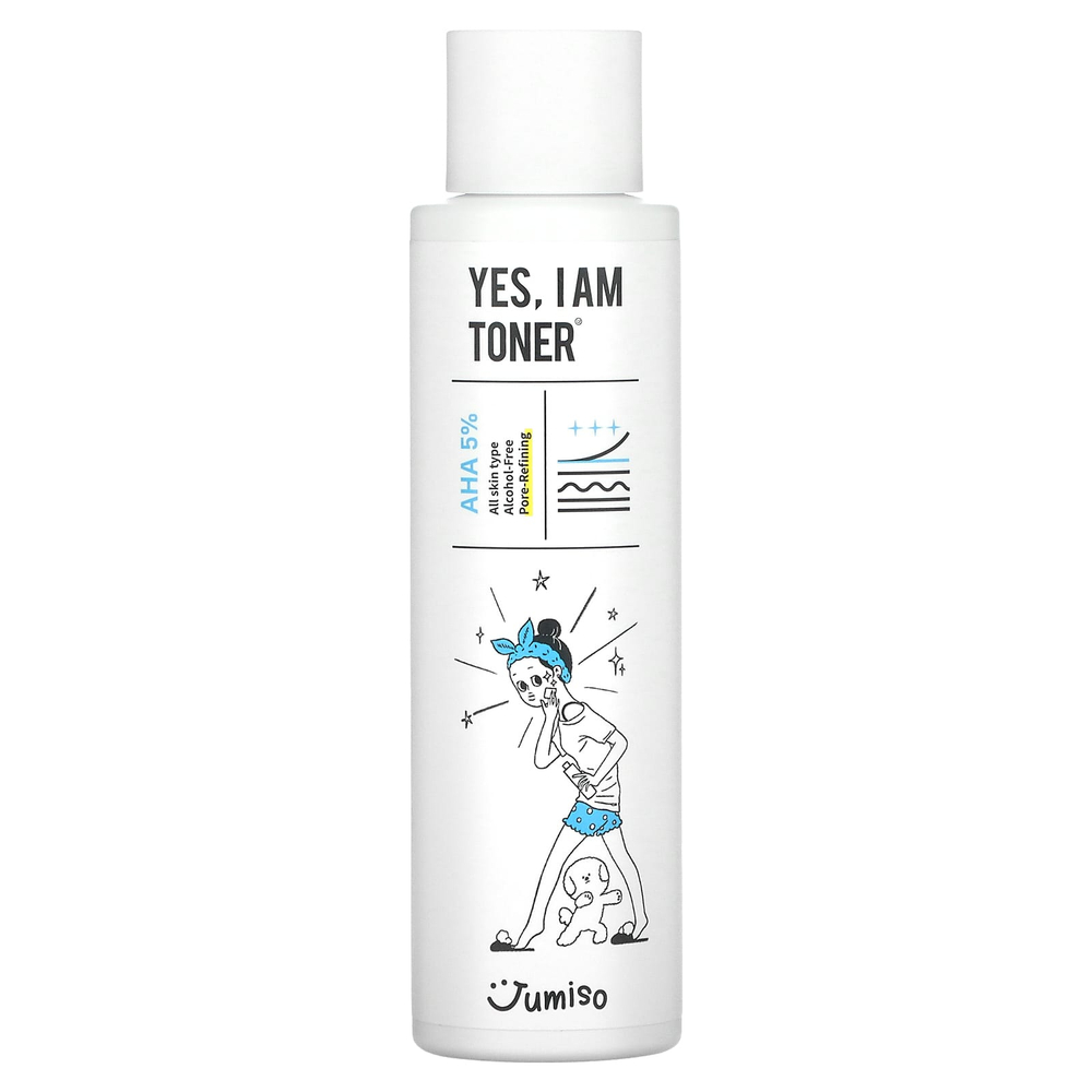 Jumiso, Yes, I am Toner, AHA 5%, 150 мл (5,07 жидк. унц.)