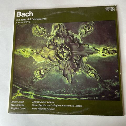 Винтажная виниловая пластинка LP И. С. Бах, BWV 21 (ГДР 1984)