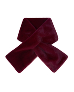 Короткий меховой шарф