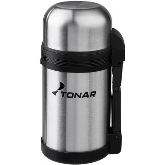 Термос TONAR 1000ML HS.TM-010  (дополн.пласт.чашка, скл.ручка, ремень)