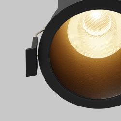 Светильник встраиваемый светодиодный Maytoni Dip DL118-15W-2.7K-B