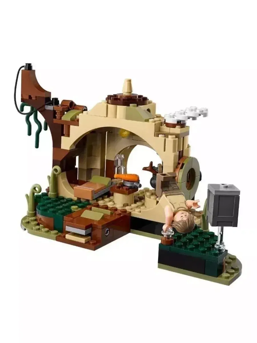 Конструктор Звездные войны Хижина Йоды 241 деталь