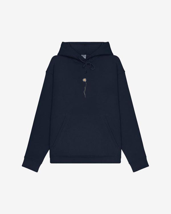 Худи Ромашка Light Темно-синий - фото 1