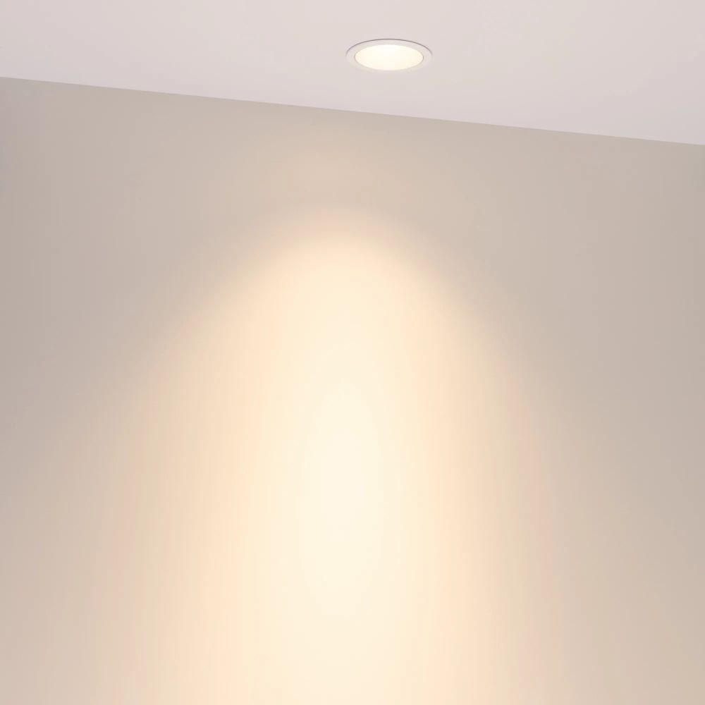 Светильник MS-ARADO-BUILT-R55-7W Warm3000 (WH-WH, 24 deg, 230V) (Arlight, IP20 Металл, 5 лет) 059103