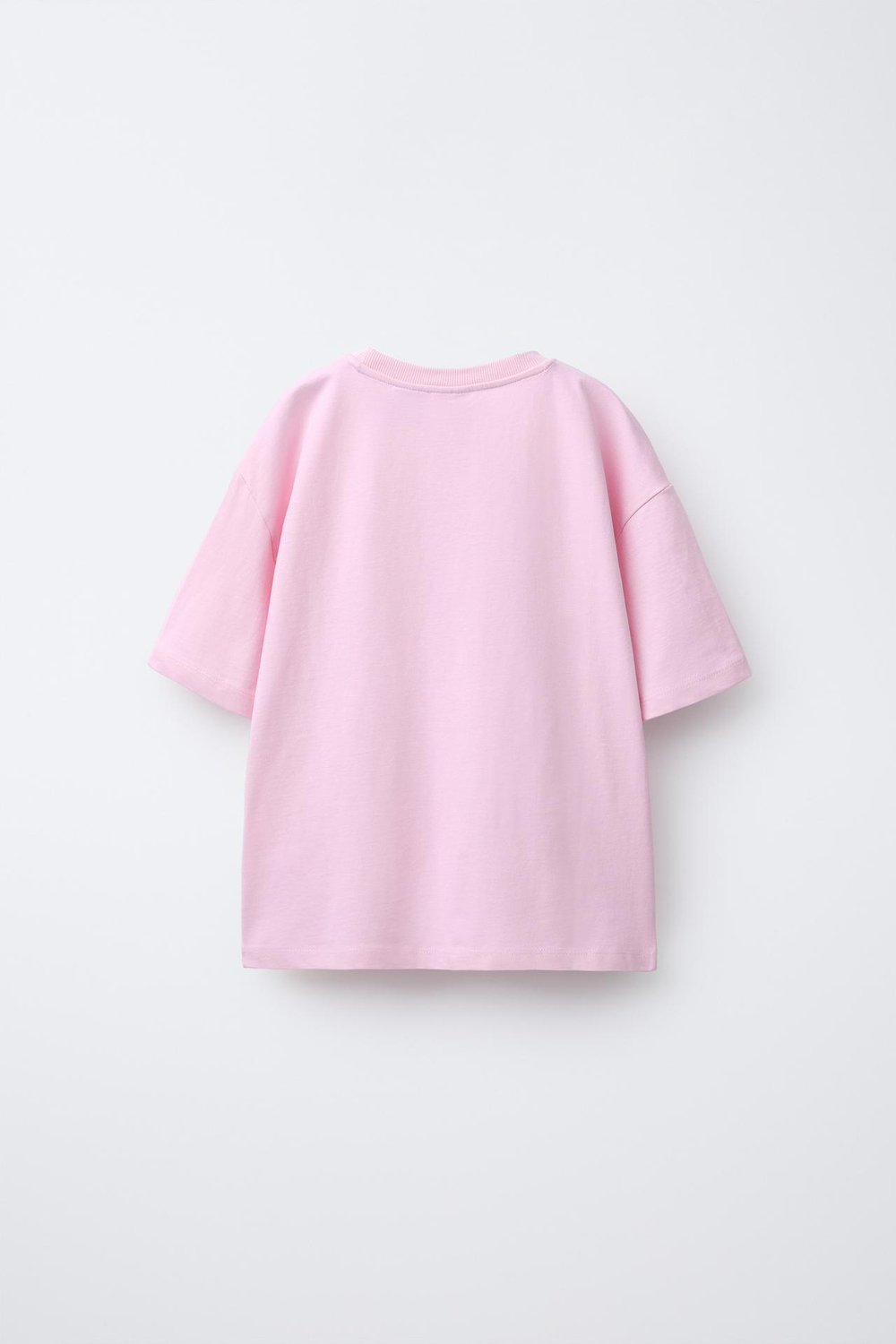 ZARA ФУТБОЛКА С ПРИНТОМ NIRVANA ®, РОЗОВЫЙ