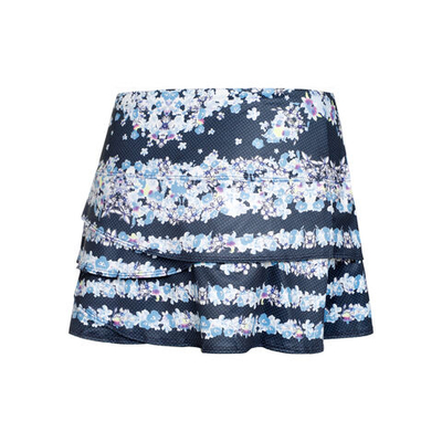Женская теннисная юбка Lucky in Love Forget Me Not Scallop Skirt Women - Blue, White