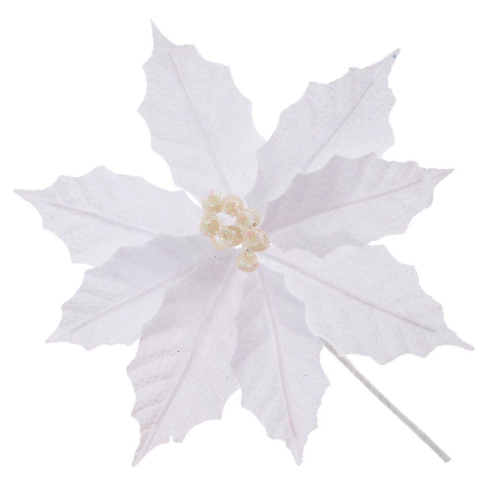 GAEM Цветок искусственный "Пуансеттия", L25 W25 H27 см, 2в.