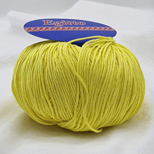 Пряжа Egitto (037/Желтый)