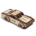 Набор из двух спорткаров "Легенды трека" от DROVO - Деревянный конструктор, сборная механическая модель, 3d пазл