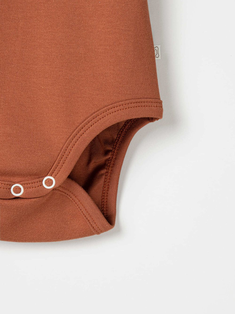 Боди с коротким рукавом "Корица" 0+