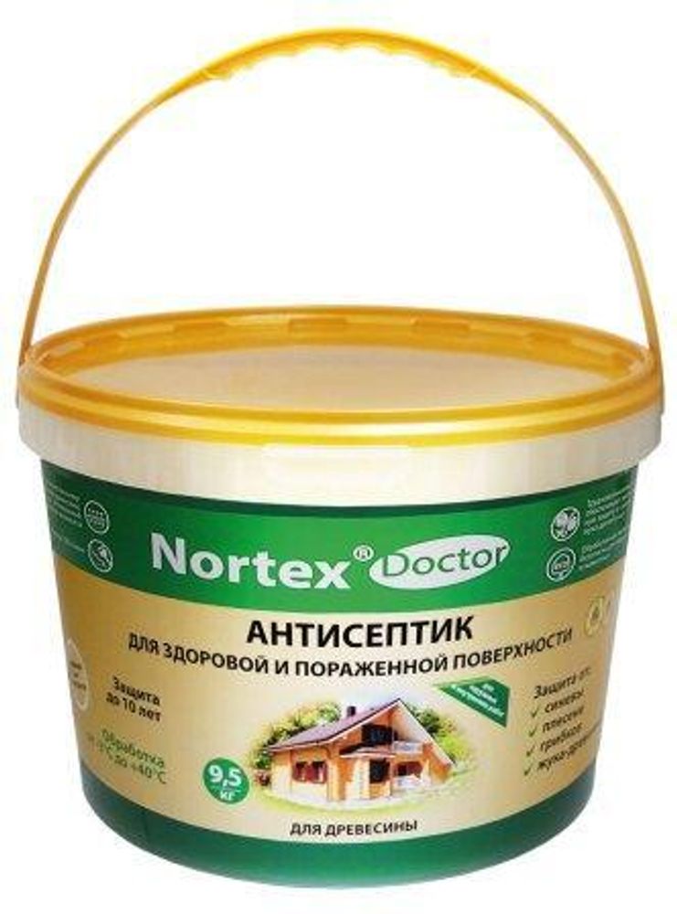 Пропитка антисептик Нортекс-Доктор по древесине  9,5кг