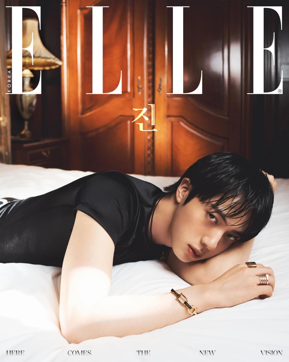 Журнал ELLE - 2026.08 [Обложка: BTS JIN]
