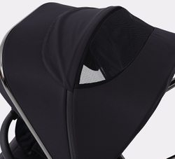 Детская коляска Rant Teo Black Chrome 3 в 1 Black