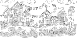 Mein Sommerspaziergang. Rita Berman. Coloring book