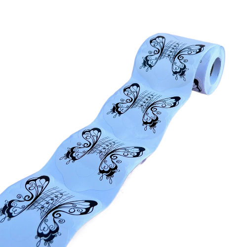 Формы-бабочки белые 100 шт