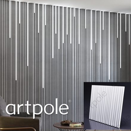 Гипсовые 3D панели Artpole BARCODE