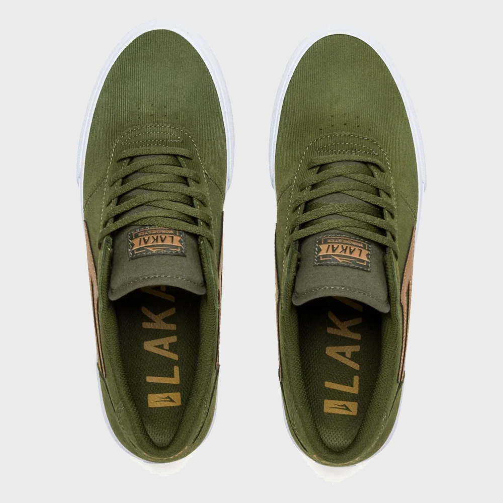 Keды Lakai Manchester: Olive Cord Suede (Q1-25)
