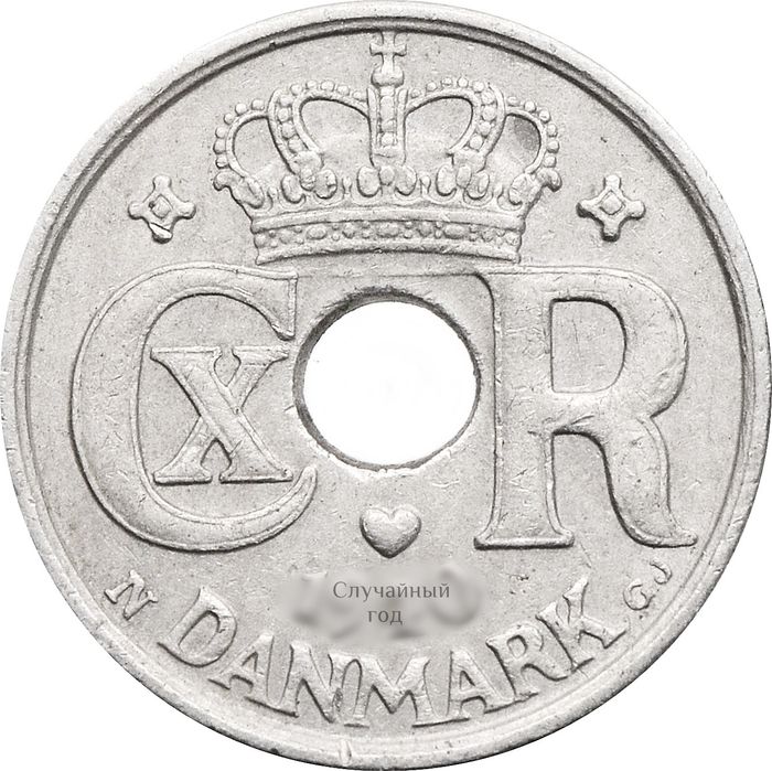 10 эре 1924-1947 Дания XF