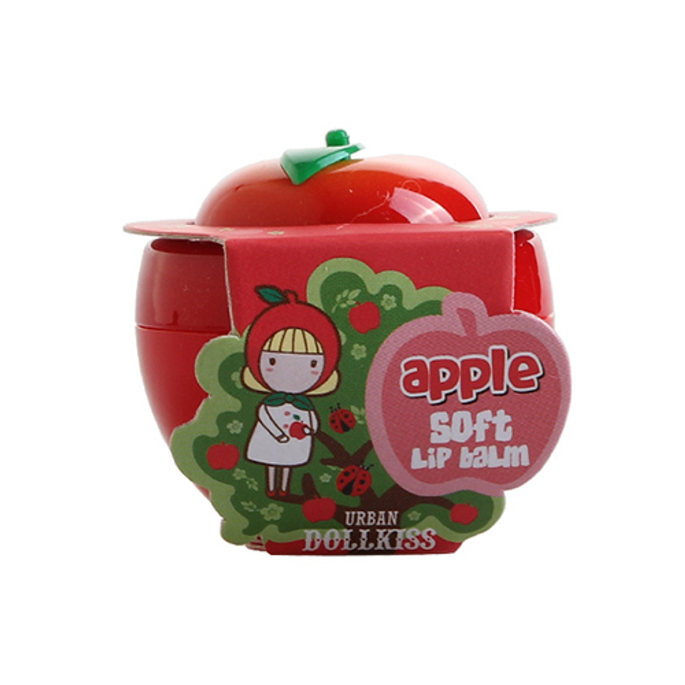 Urban Dollkiss Apple Soft Lip Balm бальзам для губ с экстрактом яблока01.