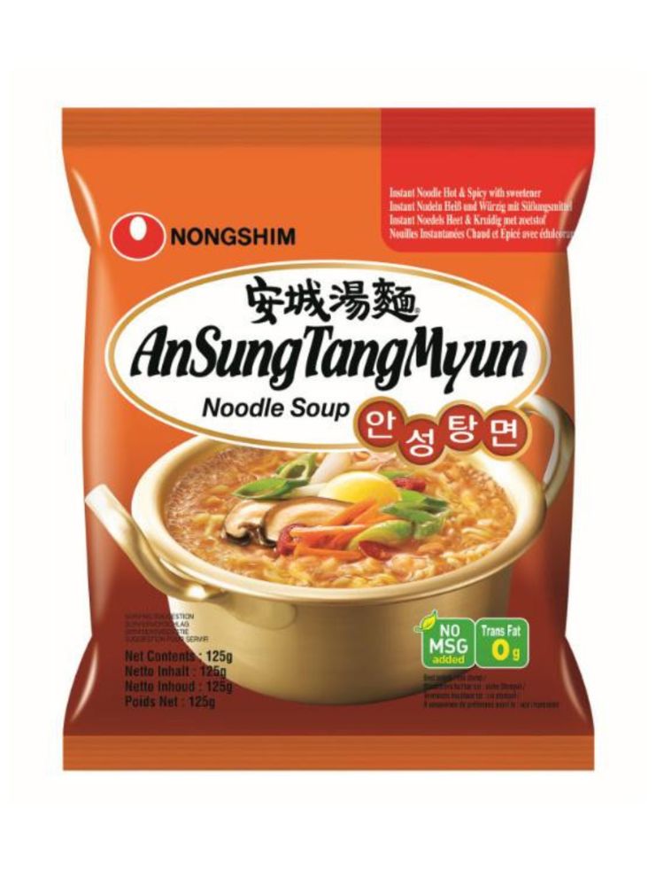 Лапша Nongshim AnSungTagMyun 125 г 6 шт