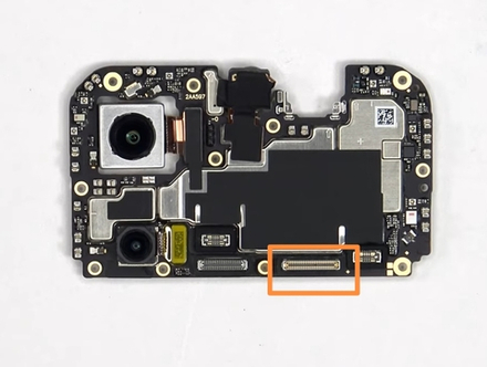 OnePlus Nord CE 5 (CPH2719) - FPC коннектор дисплея (на плату) (ORIG)