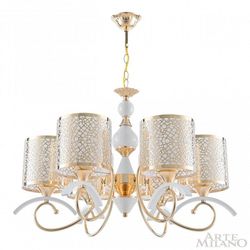 Подвесная люстра Arte Milano Florentia-9787 309787/6 Wh/Gd