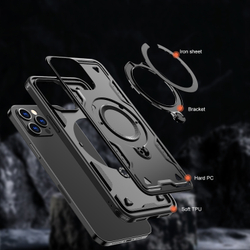 Чехол Magneto Case с кольцом для iPhone 12/12 Pro
