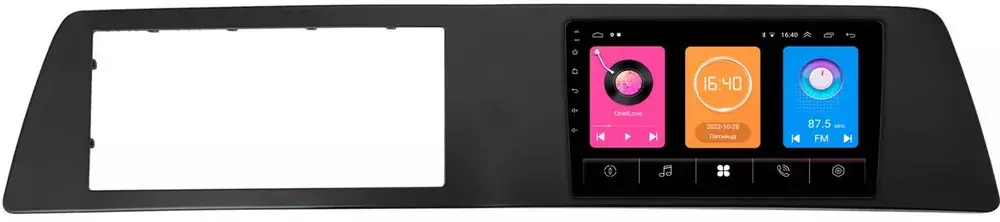 Магнитола для KIA Sportage 5 NQ5 2021-2024+ (взамен 8", рамка широкая матовая) - OEM GT10-2376 на Android 10, 2Гб-16Гб