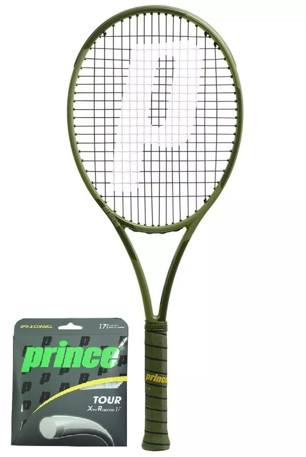 Теннисная ракетка Prince TeXtreme Phantom 100P + струны