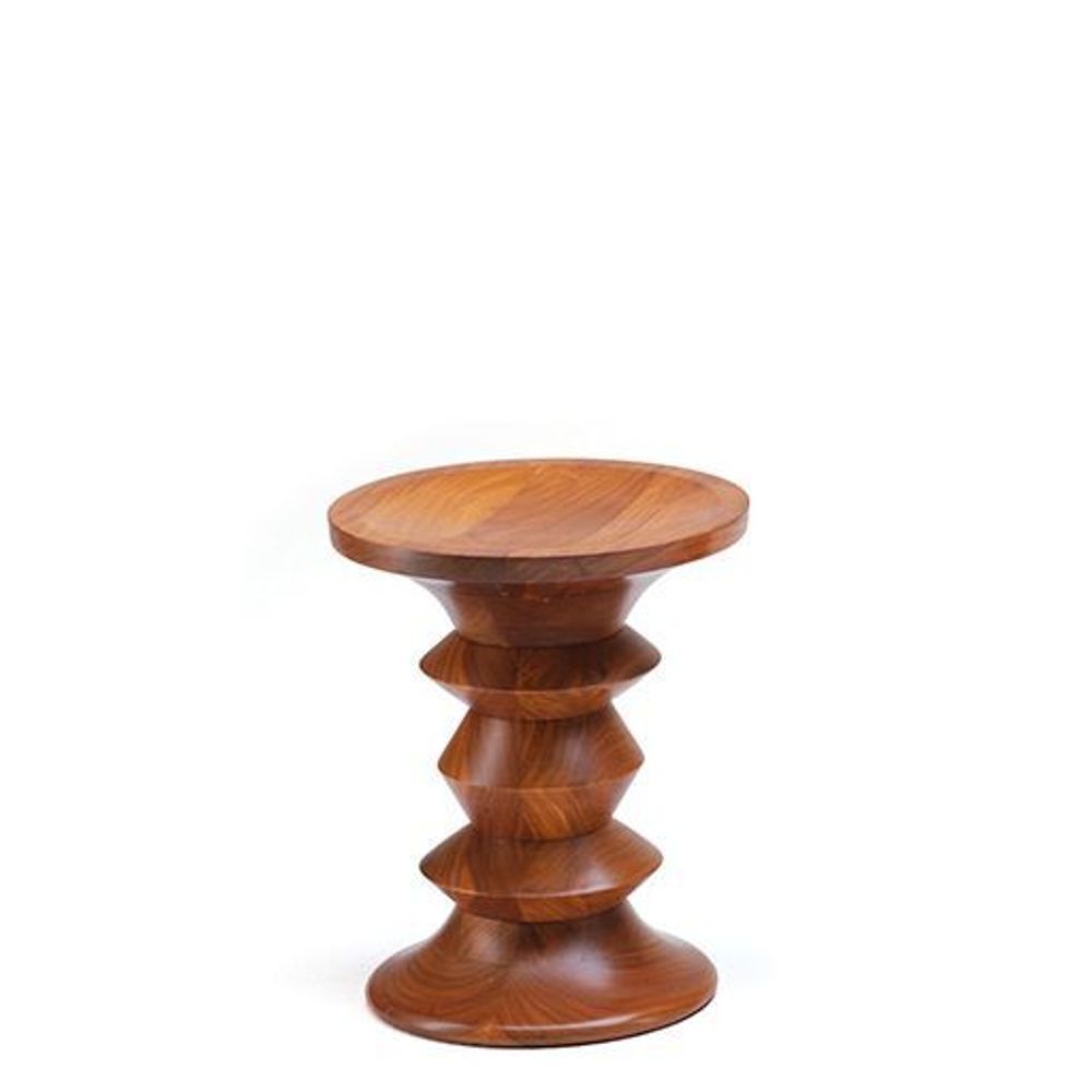 Столик VITRA CLA Stools model B solid walnut 280dх330dх380h