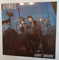 Винтажная виниловая пластинка LP Gary Moore G Force (Россия 1992)