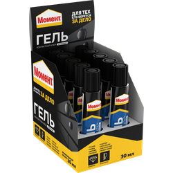 Клей Момент 997778 Гель 30 мл шоу-бокс | 