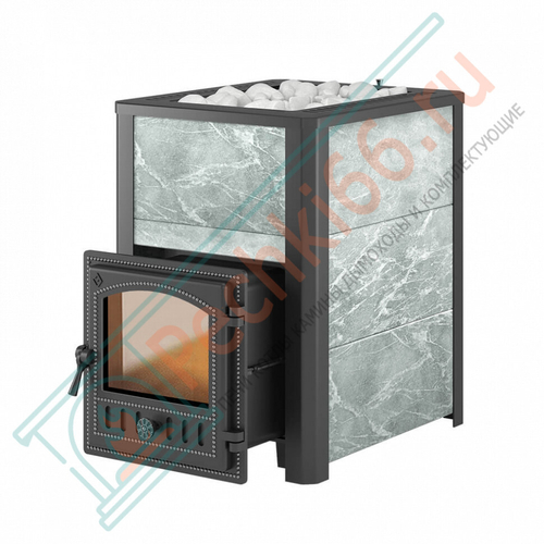 Чугунная печь для бани Эверест 24 (280) Талькохлорит,S-20 (Everest) в Кирове