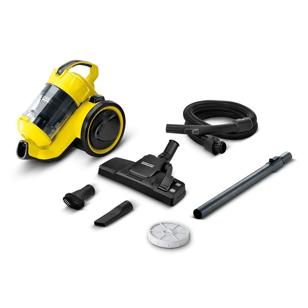 Пылесос Karcher, VC 3, 700 Вт, с конт, 0.9 л, сух.убор, циклон