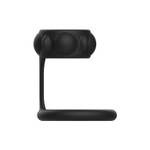 Черная эрекционная насадка на пенис - 6,2 см. (Цвет: черный)