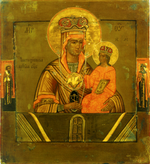 Икона Божией Матери Ченстоховская на дереве на левкасе мастерская Иконный Дом
