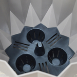 Кашпо Геометрия 5,8л, мокачино