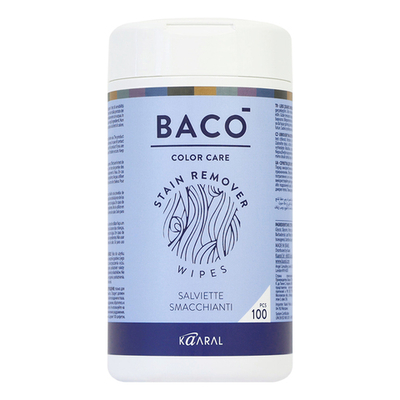 Салфетки влажные KAARAL Baco Stain Remover Wipes для удаления краски с кожи головы - 100 шт.