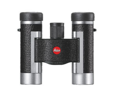 Бинокль Leica SilverLine 8x20, кожа, серебристый корпус