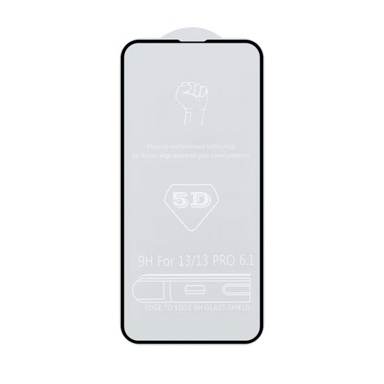 Защитное стекло iPh 13/13 Pro/14/16e 5D 0.33 mm