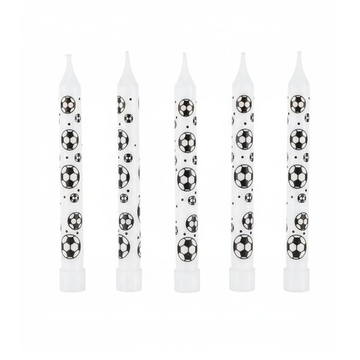 Свечи для торта «Футбольные мячи» 8 см, 5 шт.