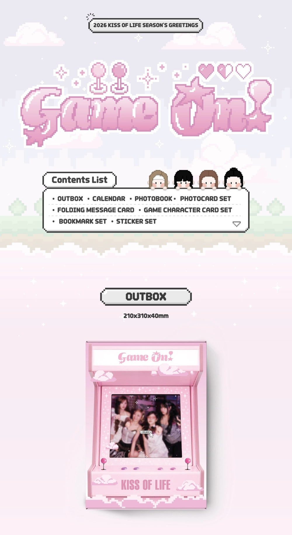 KISS OF LIFE - 2026 SEASON'S GREETINGS [Game On!]