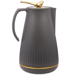 ТЕРМОС СО СТЕКЛЯННОЙ КОЛБОЙ, 950 МЛ, КРЫШКА С КЛАПАНОМ