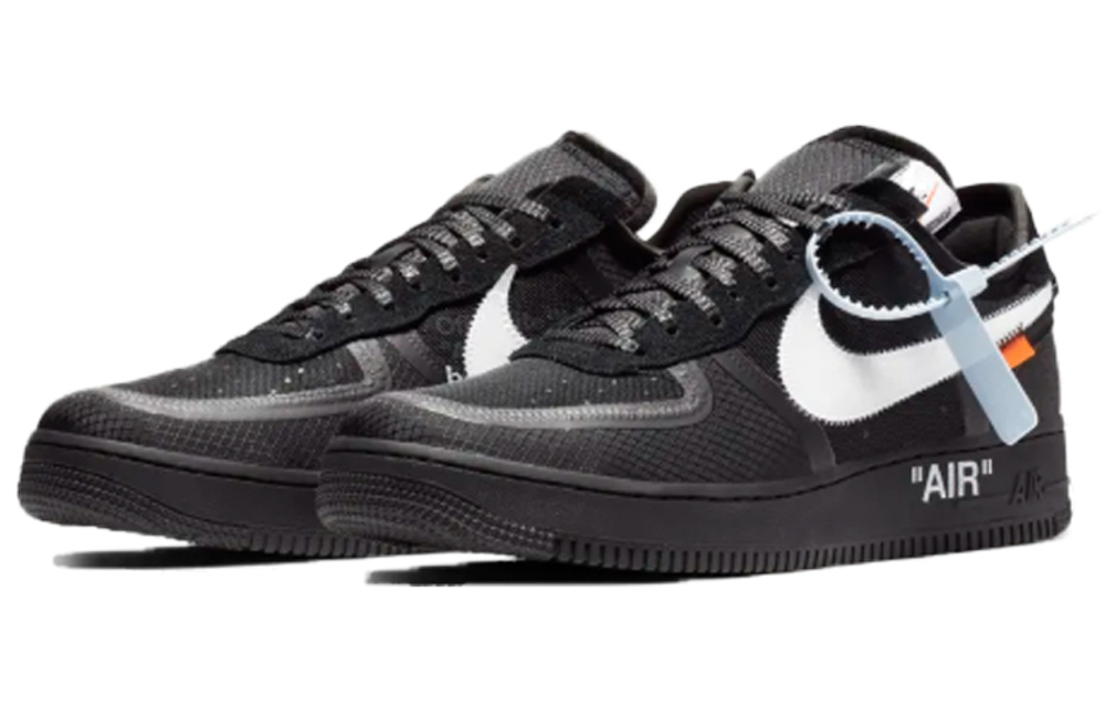 Кроссовки Off-White X Nike Air Force 1 Black White 2.0