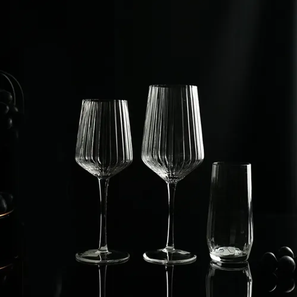 Стакан Хайбол 310 мл "Streak Optical" d 5 см h13 см P.L. - BarWare [6]